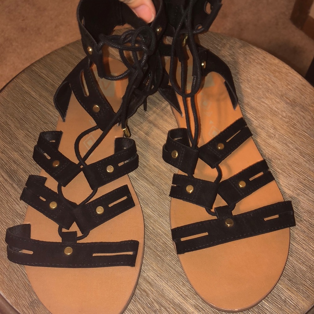DV Dolce Vita Ankle Height Gladiator Sandals